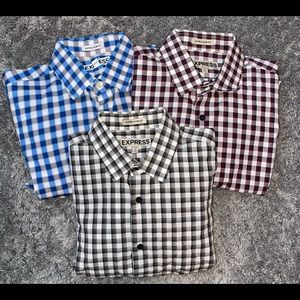 Express Button Down Shirts BUNDLE (extra slim)